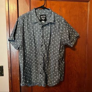 Harry Potter short sleeve button up shirt